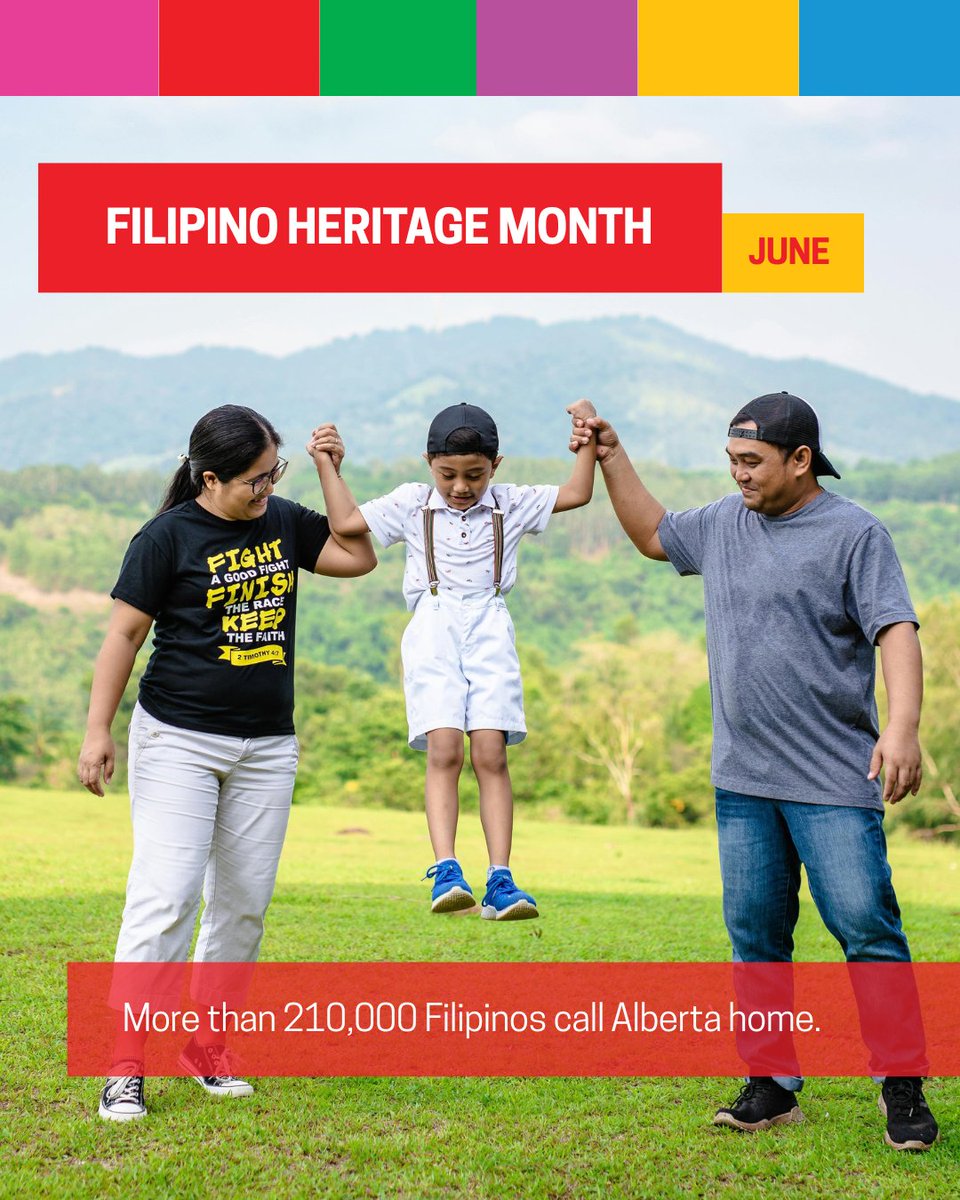 PublicSchoolsAB's tweet photo. A pot of adobo simmering on the stove. A lola's laugh filling the whole house. June is #FilipinoHeritageMonth, a time to honour the rich culture, traditions and contributions of Filipino Canadians. More than 210,000 Filipinos call Alberta home. https://t.co/VmRGZPWV25