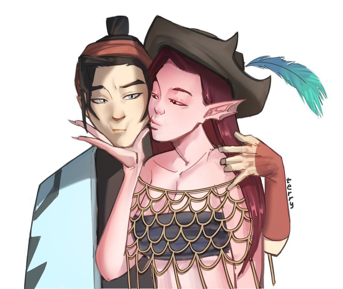 _terry_dk's tweet photo. I had to draw Mizu and Akemi in pirate au
#blueeyesamurai #Mizu #mizukemi #pirateau #mermay https://t.co/T9R4dACIEq