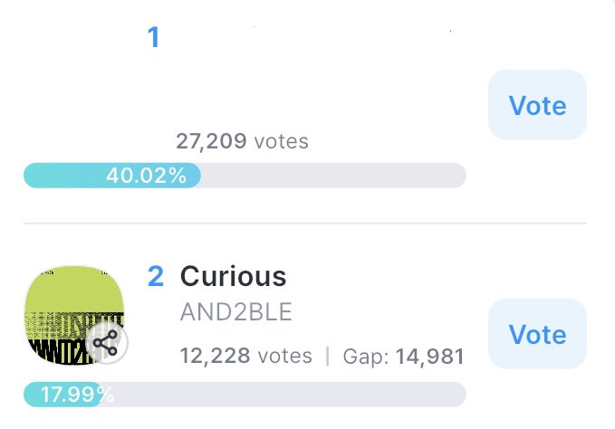 and2blevoting's tweet photo. [🗳️] ONGOING VOTING UPDATE
June 9 — 23:40 KST

The gaps keep widening 🚨🚨🚨
Make sure to vote daily on Muniverse and Higher before reset, and keep collecting on Fancast!

📢 STAGE M PICK
📊 Current Rank: #2
📅 Closes: June 11, 12:00 KST
🔗 https://t.co/wWSpsNgvO7

📢 HOT STAGE
📊 Current Rank: Blind vote
📅 Closes: June 11, 12:00 KST
🔗 https://t.co/Kk51LTChEF

📢 FAN'S STAGE PICK
📊 Current Rank: #2
📅 Closes: June 11, 17:00 KST
🔗 https://t.co/OR18yK0rMW

Let’s work hard together to get AND2BLE those trophies, we can do this! 🏆🔥

#AND2BLE #앤더블