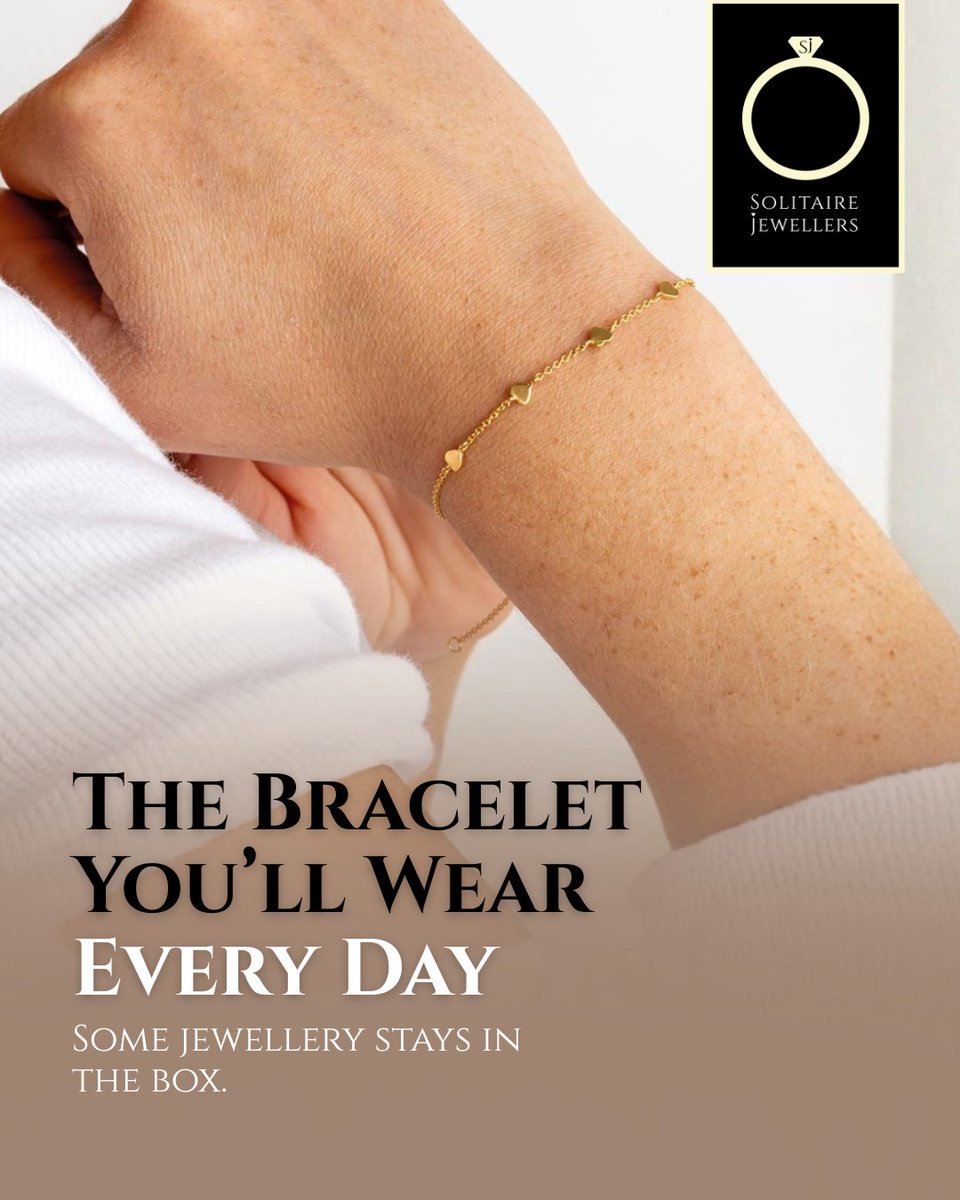 SolitaireJewell's tweet photo. The Bracelet You’ll Wear Every Day

Some jewellery stays in the box.
A great bracelet becomes part of your everyday style.

Simple, elegant, and endlessly wearable — discover bracelets you’ll never want to take off.

#SolitaireJewellers #EverydayJewellery #BraceletLove https://t.co/N2lzTsl9Ef
