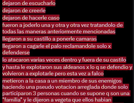 korderitta's tweet photo. todo lo q han intentado hacer para q regrese:
le llamaron débil mental x dejarse "lavar el cerebro"
le llamaron cobarde
le decían y le repetían q estaba raro y q no era el mismo
se disfrazaron de federales para convencerlo de volver xq creían y siguen creyendo q esta con ellos https://t.co/flLT05qjlb