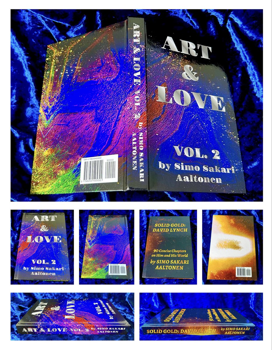 SimoSakari's tweet photo. Hardcover photos of Art &amp; Love, Vol. 2 and Solid Gold: David Lynch.

#books #art #DavidLynch https://t.co/1ykarg2gsa