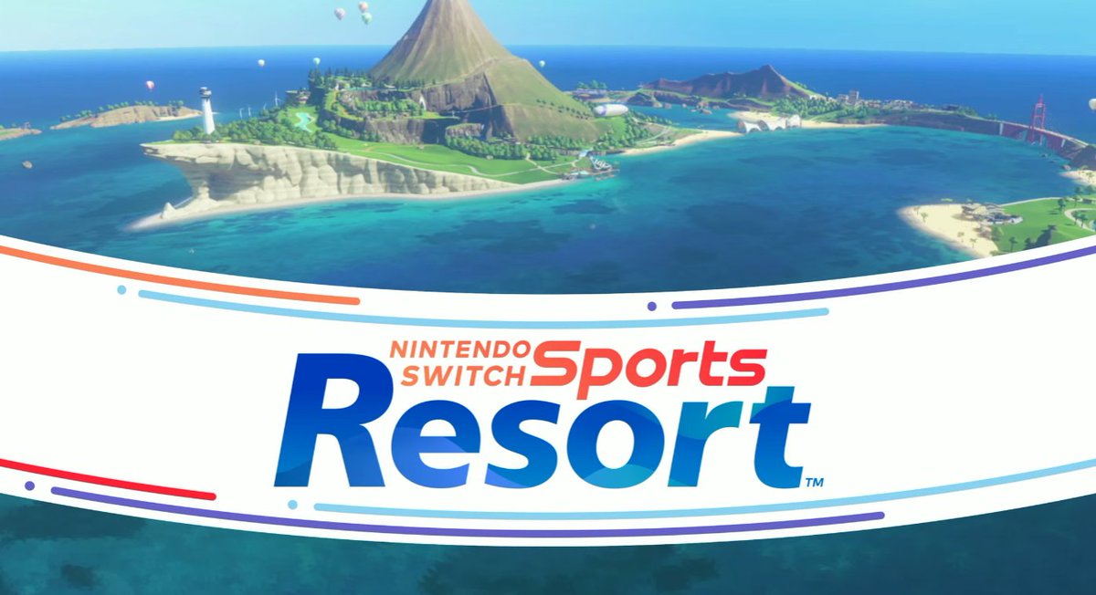 VGC_News's tweet photo. Nintendo Switch Sports Resort is returning to Wuhu Island in October.

https://t.co/xl4aTI7Go5 https://t.co/uwGsyFYlVl