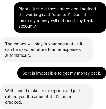 capy_gg's tweet photo. Update on this, I fixed what I had to fix and asked for my due refund

They do not even give you a refund. They keep the money they should give you back as credit

I hate these predatory companies and practices https://t.co/9uYwpCDRS9