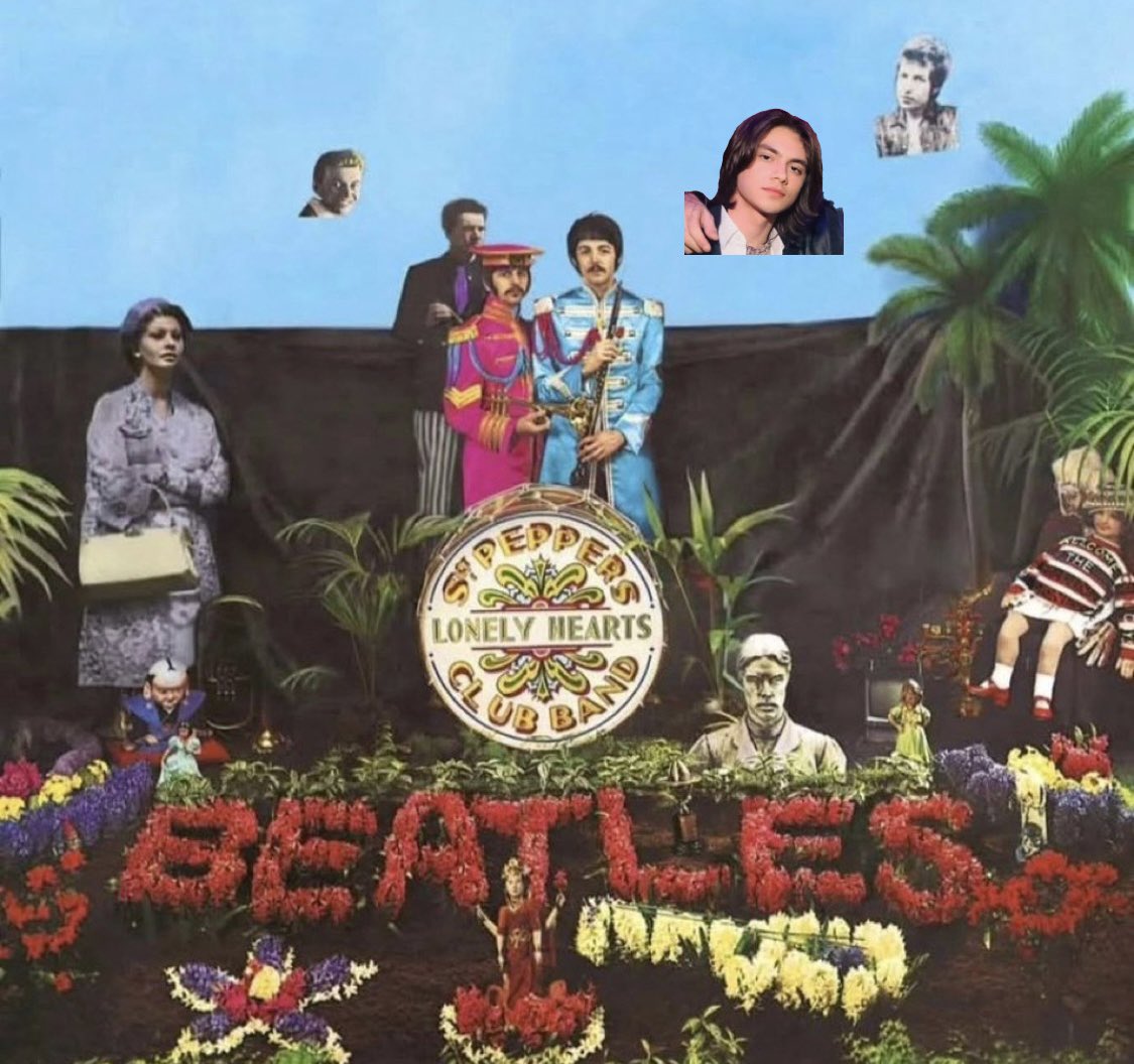 acervoavvvila's tweet photo. todos que ainda estão vivos da capa do Sgt. Pepper's https://t.co/Egq14B0pCw