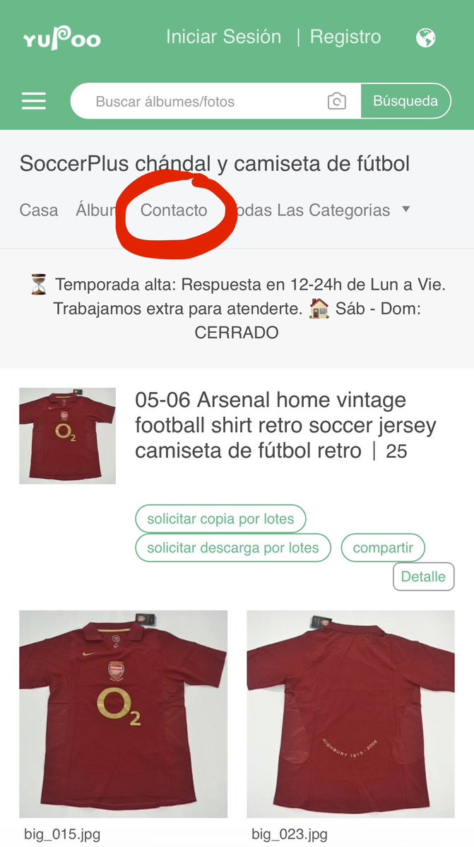 Rogermartismo's tweet photo. Cada vez veo más cuentas de Twitter e Instagram que se dedican a estafan a chavales con camis falsas a 25/30€, así que como estoy hasta la polla, voy a joderles el negocio

Id a Google, buscad “equipo” + año + YUPOO. Elegid una web > “contacto” y que os den precios por WhatsApp. https://t.co/hPQVSItoSz