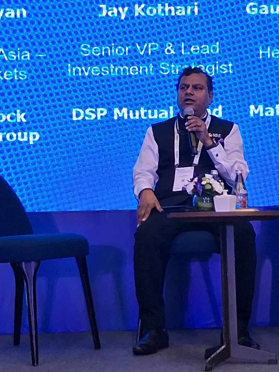 nse_ix's tweet photo. Mr. V. Balasubramaniam, MD & CEO, NSEIX, participated as a panelist at the LSEG Insight Series in Mumbai.

During the panel discussion on “Inbound & Outbound Capital via GIFT City: India’s Emerging Hub for Capital, Trading & Global Investment,” he shared insights on GIFT City’s growing role as India’s international financial gateway, enabling inbound capital raising and outbound global investments. He also highlighted the expanding opportunities at NSEIX and the evolving GIFT IFSC ecosystem in facilitating global market access, investment diversification, and advanced trading activity for international and domestic market participants.

The panel also featured Mr. Abhishek Kaushik, Founder & CEO, Global Horizons; Mr. Gaurav Sabharwal, Head of Business, HFT & Algo Trading, Mathisys; and Mr. Jay Kothari, Lead Investment Strategist & Global Head of International Business, DSP Mutual Fund, and was moderated by Mr. Mohan Bhuyan, Head of South Asia – Primary Markets, London Stock Exchange Group.

#NSEIX #GIFTNifty #GIFTCity #CapitalMarkets #LSEGIndiaSummit2026 @balav1971