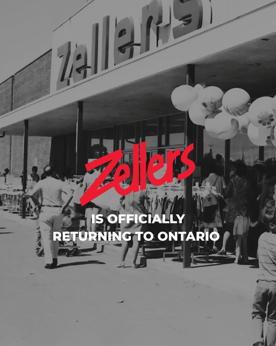 natashankpr's tweet photo. Plot Twist: @zellers1928  Is Officially Back.

Last week, Zellers announced its return to Ontario, with new locations opening in Toronto and Windsor. The first Ontario store will open in Toronto at 80 Orfus rd on Thursday June 18th. For many Canadians, Zellers is more than a retail store. It’s a reminder of weekend shopping trips, childhood memories, and a brand that became part of everyday life for generations. 🇨🇦

What makes this comeback particularly interesting is that it isn’t simply about recreating the past. It’s about reimagining a Canadian icon for today’s consumer. The strongest brands understand that nostalgia alone isn’t enough. It has to be paired with relevance, evolution, and a clear understanding of what people are looking for now.

I’ve always been fascinated by the rare companies that earn a place in our collective memory. The fact that Canadians are still talking about Zellers years later speaks to something every brand hopes to achieve: lasting emotional connection. ✨

Sometimes the most successful comebacks aren’t about returning to where you were. They’re about honouring where you’ve been while building something new.

#NKClientLove
#Zellers #CanadianRetail #RetailNews