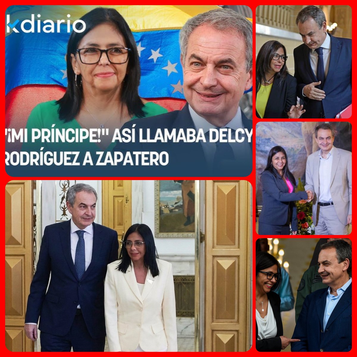 meridarebelde18's tweet photo. 🚨¡LA TRAMA DE CORRUPCIÓN CARACAS/MADRID/DUBAI!
Estás son algunas de las empresas usadas por DELCY RODRÍGUEZ para pagar $262 millones a Rodríguez Zapatero.
🔹Grupo Multiobras MM 77  
🔹Sinoven Cargo CA
🔹Bautista Managements LLC
🔹Apamate Corporate And Trust SL
🔹Softgestor SL https://t.co/KW0Gq8t0du