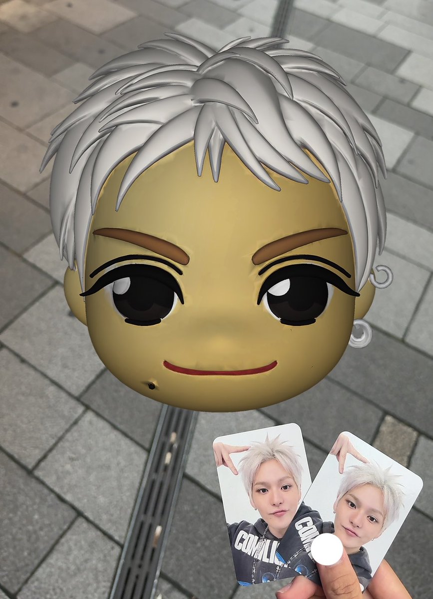 dosuk9903's tweet photo. ヒョンソクさんとヨシくんやった✨
にしてもヒョンソクさんの頭のぶつぶつは何ですか？
#FIND_THE_TREASURE https://t.co/DnsXg0SvZR