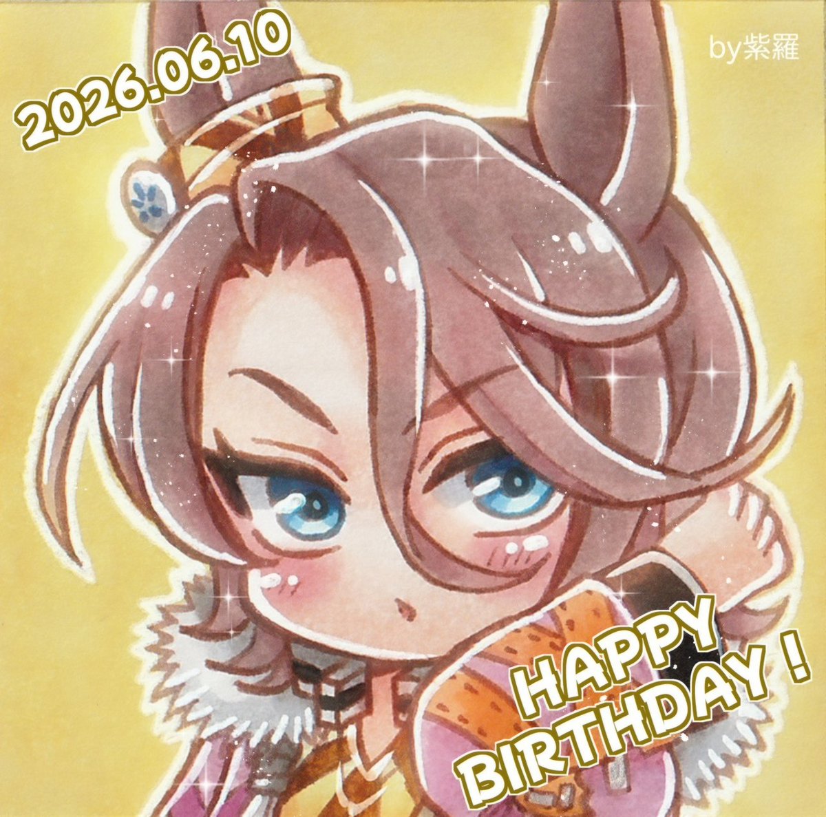 shira1227kagi's tweet photo. 2026.06.10 Happy Birthday 🎂🎉

おめでとうナリタタイシン💓

#ナリタタイシン誕生祭2026
#ナリタタイシン生誕祭2026 https://t.co/98sHb5vJLs