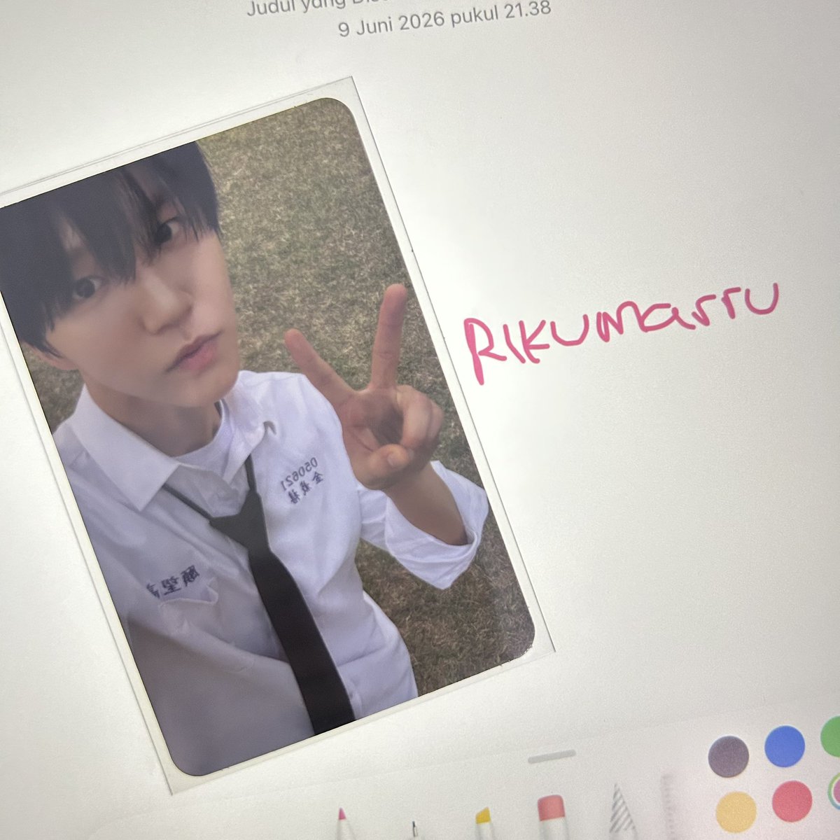 rikumarru's tweet photo. #wishsell

wts jaehee kaohsiung 100k 

ready ina 
dom bandung

exclude adm shopee (bisa splitpay) https://t.co/K0xYjsJSM0