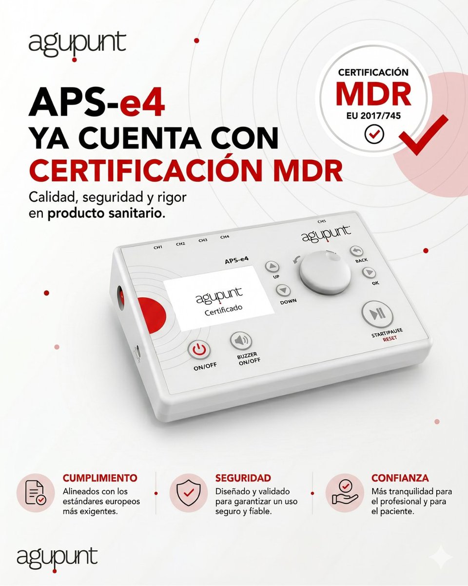 fisaude's tweet photo. FH Sport Clinic ha incorporado el APS e4 de
@agupunt , un equipo que reúne múltiples aplicaciones y técnicas en un único dispositivo con certificación MDR europea.
https://t.co/e0jFa5wiho #Fisaude #FisioterapiaAvanzadaFisaude 

#FisioterapiaInvasiva #Neuromodulacion #APS https://t.co/tc4mfl6bSY