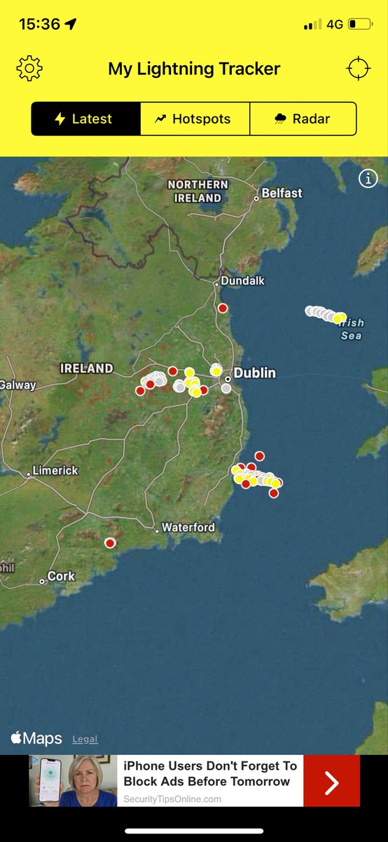 Click084's tweet photo. Tens of thousands of lightning strikes all over UK, Ireland, Europe and Russia… somethings going on https://t.co/vdB4qQJImu