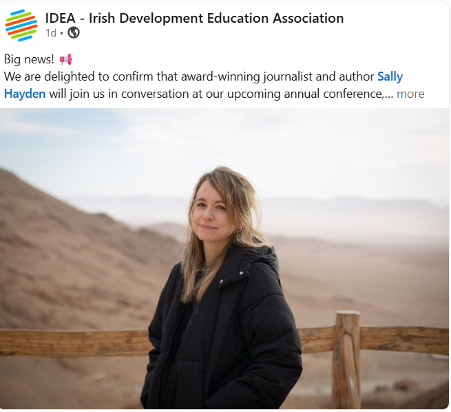KieronASmith's tweet photo. Excited for this year's conference is an understatement! 
@IDEAIreland  

more infor below👇
https://t.co/mi34h9Utas

@ruairimckiernan @BobbyMc2014 

Plus an opportunity to meet the excellent @sallyhayd https://t.co/hsxycdSoSQ