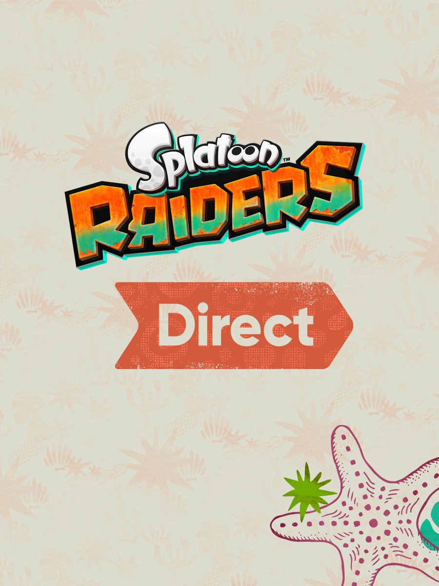NintendoUK's tweet photo. Would-be treasure hunters, get ready! The #SplatoonRaiders Direct, featuring more details about this upcoming single-player-focused game, is coming June 30th. https://t.co/mZxtgBi9bf