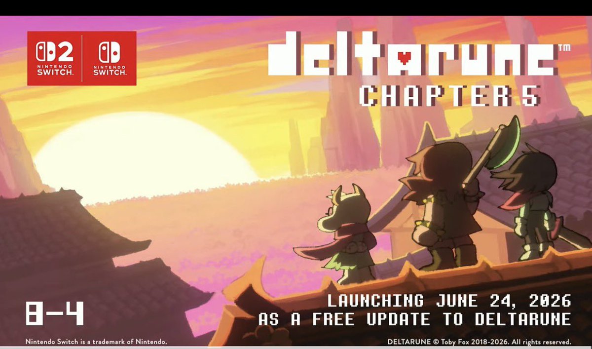 Swag_K1RBY's tweet photo. DELTARUNE TODAY https://t.co/bIGawcpvbv