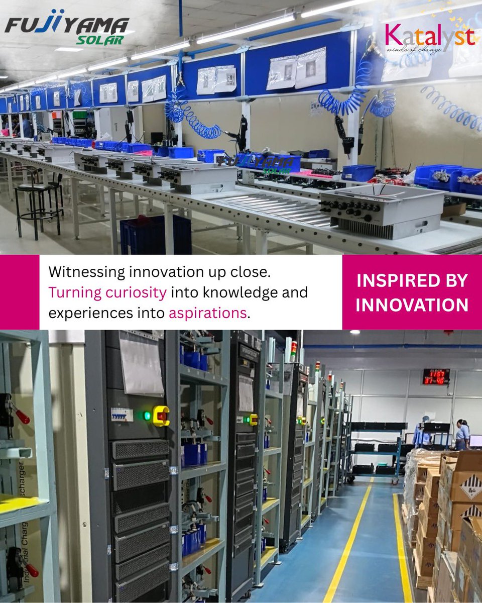 katalyst_india's tweet photo. From touring three massive manufacturing plants to diving into an interactive Q&amp;A session, our students got to step completely out of the classroom to see how engineering teams actually collaborate, pivot, and build in real life. 

#WomenInTech #WomenInSTEM #IndustrialVisit https://t.co/rkDBzyexFB