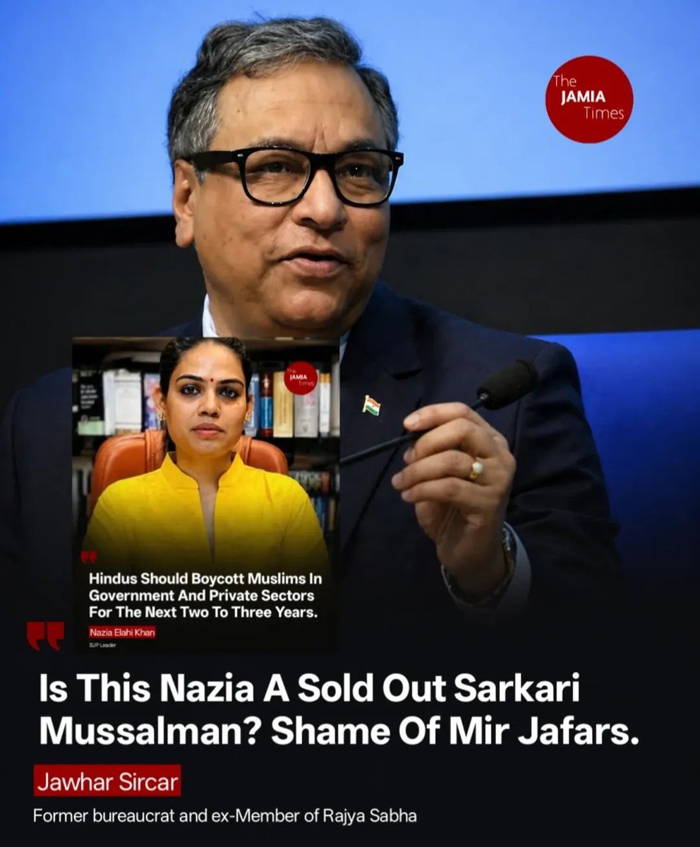 AbrarbhatK's tweet photo. @ElahiNazia1 is a disgrace to her faith, a stain on humanity, and a source of shame for her family. In pursuit of power and personal ambition, she has sunk to a level that is difficult to defend.
India remains a democratic and diverse nation 1/2 https://t.co/Jov7jgdejg