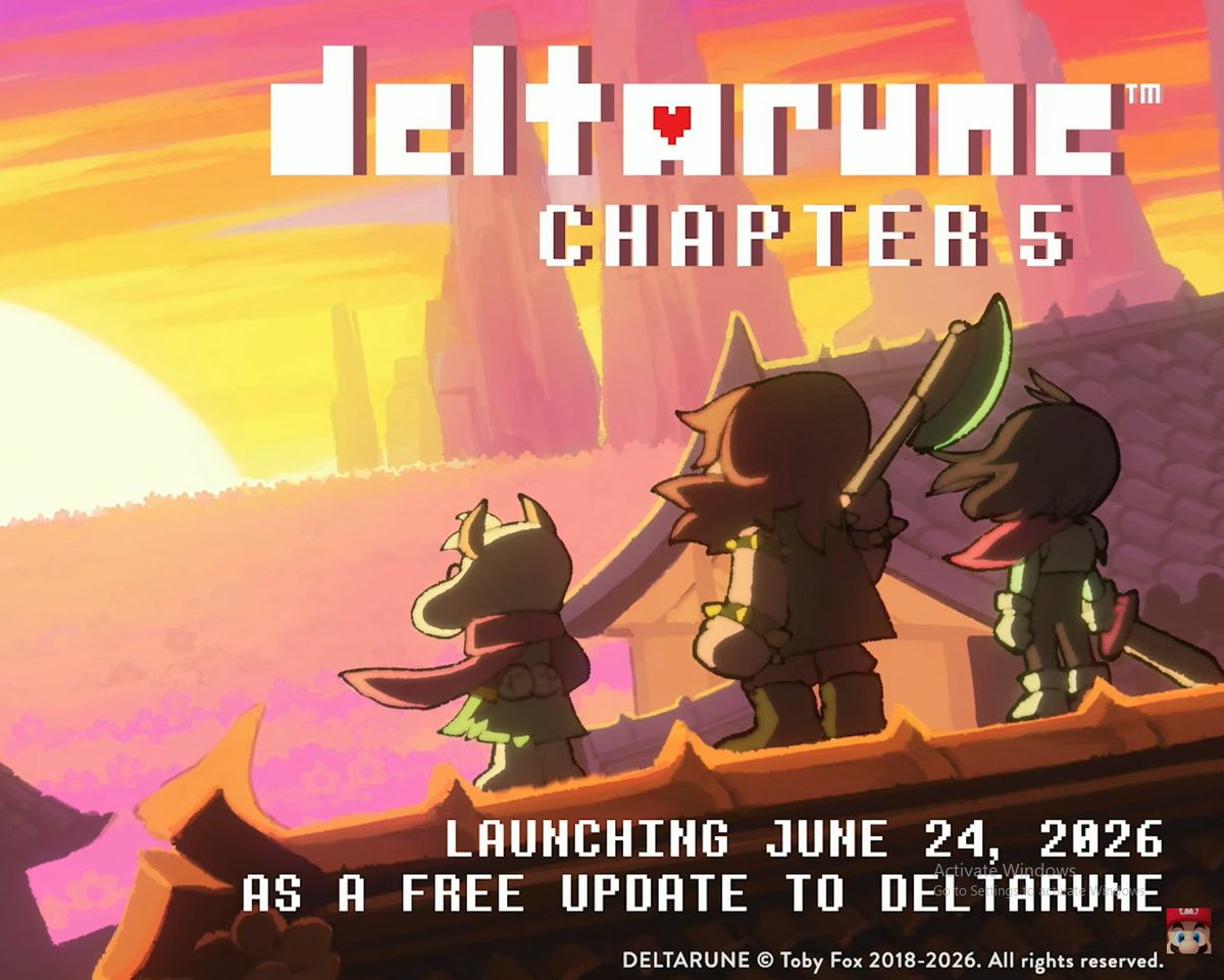 Luckily_Dragon's tweet photo. YESSSS DELTARUNE IS WAITING!!!! https://t.co/XGD7sYxIFP