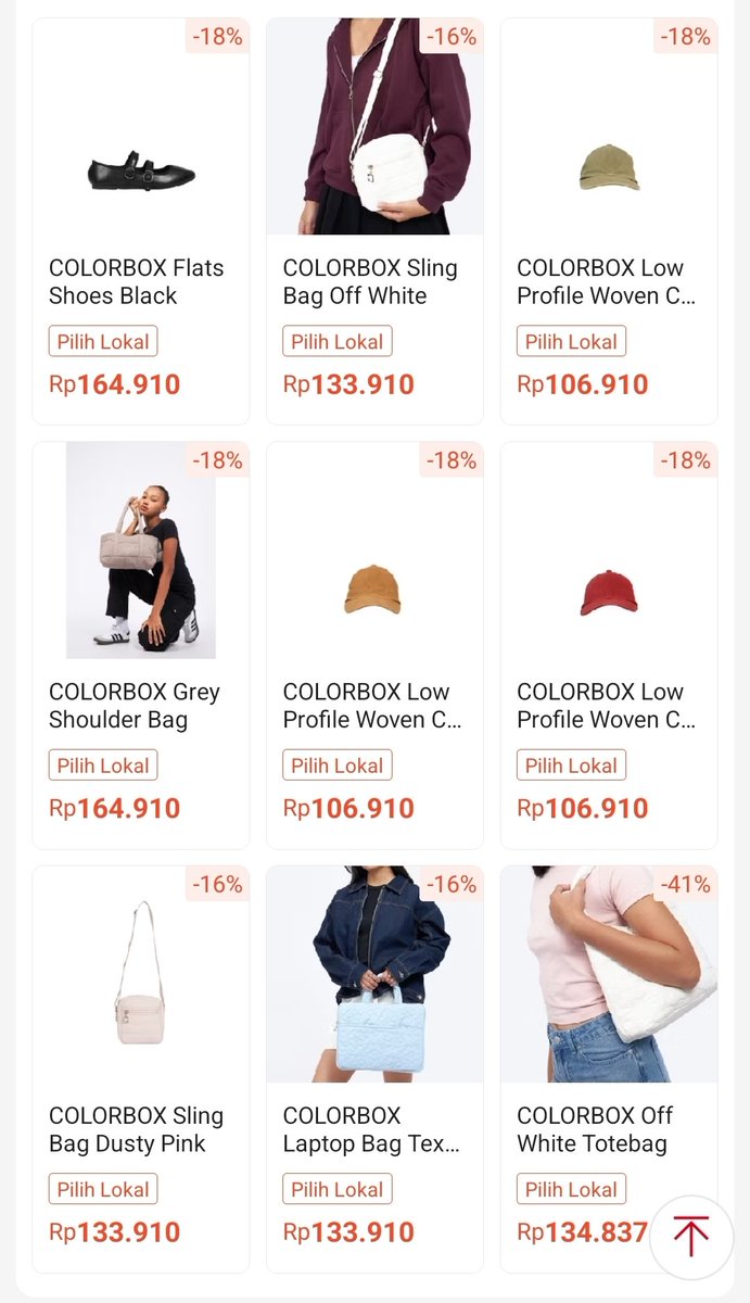 yourfuturegurl_'s tweet photo. GAIS COLORBOX LAGI DISKON GEDE" AN, JADI 100K AN!! https://t.co/ueqf2wvxUG