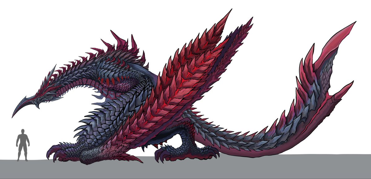 ko_0141831's tweet photo. #MH自作モンスター
破刃竜　ギル・ネヴレド https://t.co/ZjiTRDACsm
