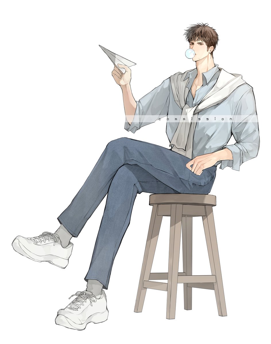 Orudose's tweet photo. 커미션으로 작업햇던 대만이 생카 그림~~~ 감사합니다^.^* https://t.co/ISSgzMNee7