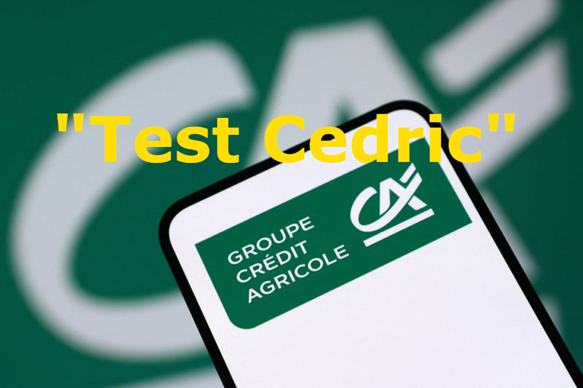 total_bug's tweet photo. 😲 Une mystérieuse notification "Test Cedric" a été reçue par les clients du Crédit Agricole et le site &amp; l'appli sont en panne ! #CreditAgricole #TestCedric #down #panne #bug https://t.co/aok5A7E7YH