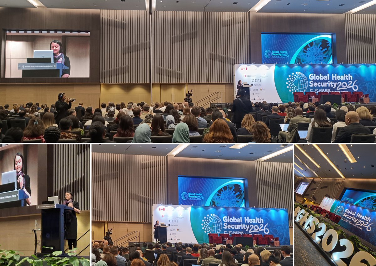UNUGlobalHealth's tweet photo. The Global Health Security Conference 2026 #GHS2026 has officially started in Kuala Lumpur, with the @UNU_IIGH and the National University of Malaysia (@ukm_my) as proud local partners.

At the opening ceremony, Dr. Revati Phalkey (@RPhalkey), Director of UNU-IIGH, emphasized the need to translate policy into meaningful investments, and investments into sustainable operational capability at all levels. She underscored the importance of strengthening links between science and decision-making, highlighting the critical role of science diplomacy and the need to equip diplomats to effectively engage with scientific evidence in global negotiations.

Dr. Phalkey further stressed that greater interoperability between national and regional systems is essential and called for a shift from problem characterization to solution specification, identifying practical pathways to strengthen preparedness, accelerate collaboration, and build systems capable of managing future uncertainties.

The official conference welcome also featured Dr. Saskia Popescu (@SaskiaPopescu), PhD, Chief Executive Officer of the Global Health Security Network Ltd (@GHS_Network); Dr. Andrew Nerlinger (@AndrewNerlinger), Executive Director of the Global Health Security Fund (@ghsfund) and Chair of the Board of the Global Health Security Network; and Dr. Saia Ma'u Piukala (@RD_WPRO), Regional Director of the World Health Organization Regional Office for the Western Pacific (@WHOWPRO).