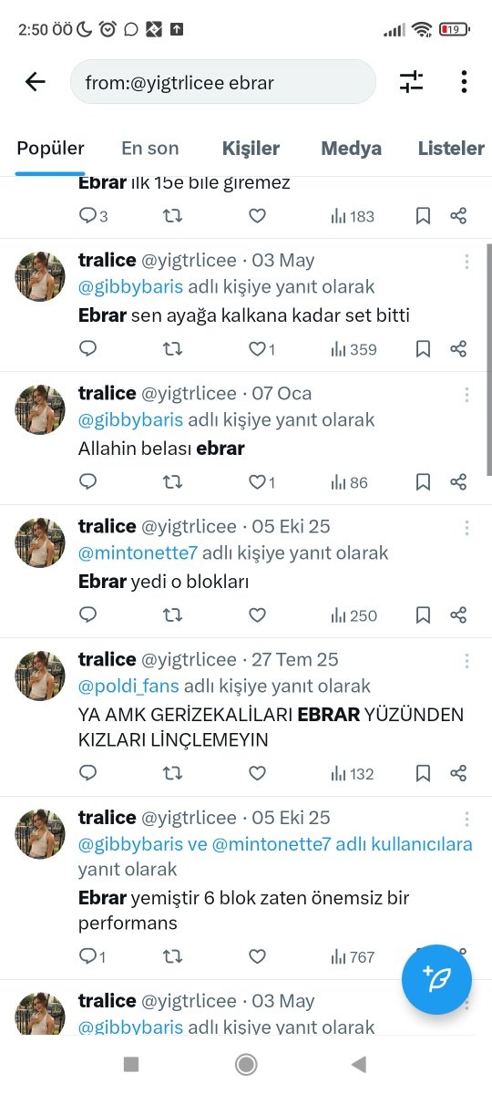 ebrar_exe's tweet photo. @yigtrlicee Aynı twiti geçen ay da atmıştın 😂
Hem Ebrar haterı bir köpeksin hem de etkileşim için ona ihtiyacın var. Tavşan dağa küsmüş dağın haberi yok misali Ebrar'ın umrunda bile değilsin, haftaya bir daha paylaş aynı ekran görüntüsünü yine etkileşim verelim sana 🥱 https://t.co/kMBCrK6FMR