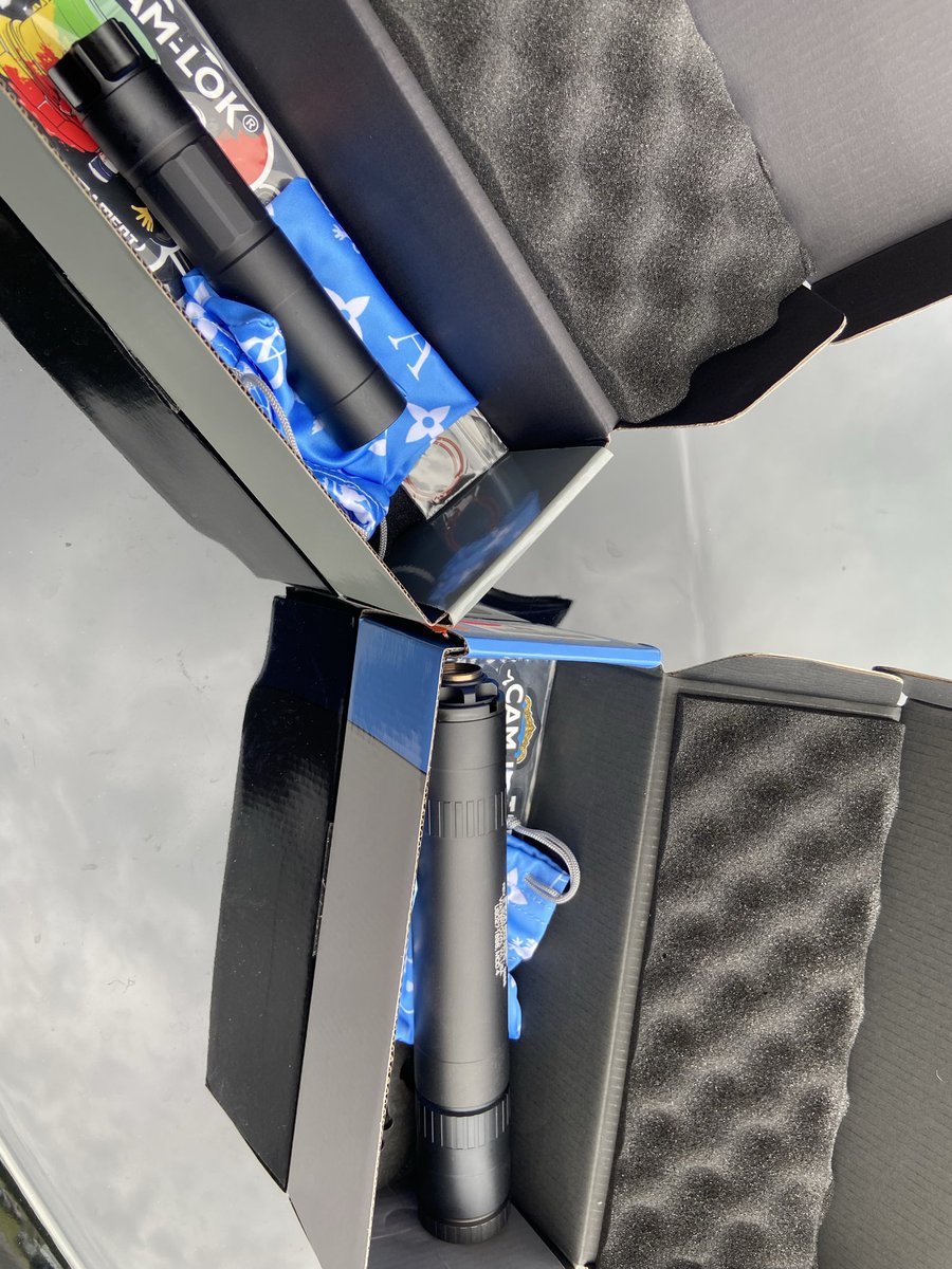 Jgcode3's tweet photo. @capitolarmory @GriffinArmament I ❤️ Cans!!!
Got two Griffin Armament suppressors delivered today. Suppressors to your door is awesome! https://t.co/pdLbhN5rqS