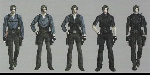 cocks4leon's tweet photo. this line up of leon in his re6 concept art is just perfection after perfection https://t.co/n4mW0Bo3DQ