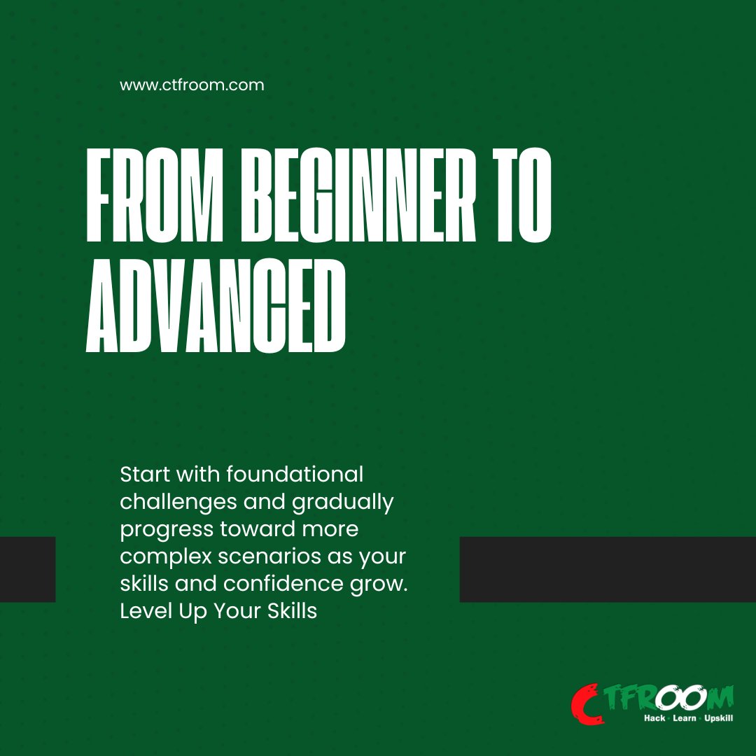 CTF_Room's tweet photo. Cybersecurity expertise is built one challenge at a time.

Start with foundational exercises, strengthen your skills, and advance toward more complex scenarios as you grow.

#ProvingGround #CTF #CyberSecurity #InfoSec #CyberSkills #ContinuousLearning #EthicalHacking https://t.co/kXtwvvWp8s