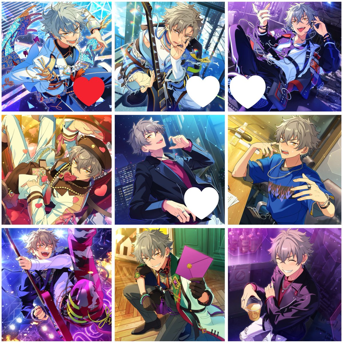ChoRoxxtwst's tweet photo. @1
【交換】あんスタ 缶バッジ コレ缶

譲
忍 巽 日和 宗 ひなた HiMERU こはく 紅郎 颯馬 レオ 嵐 斑

求
画像3.4枚目 晃牙 (上段>中段>下段)

＊郵送交換📮
＊レオは❤️と1:1交換のみ
＊☆4↔☆5の場合2:1、
🤍との交換の場合☆4は6:1⭕️ https://t.co/VYQtvzPyNY