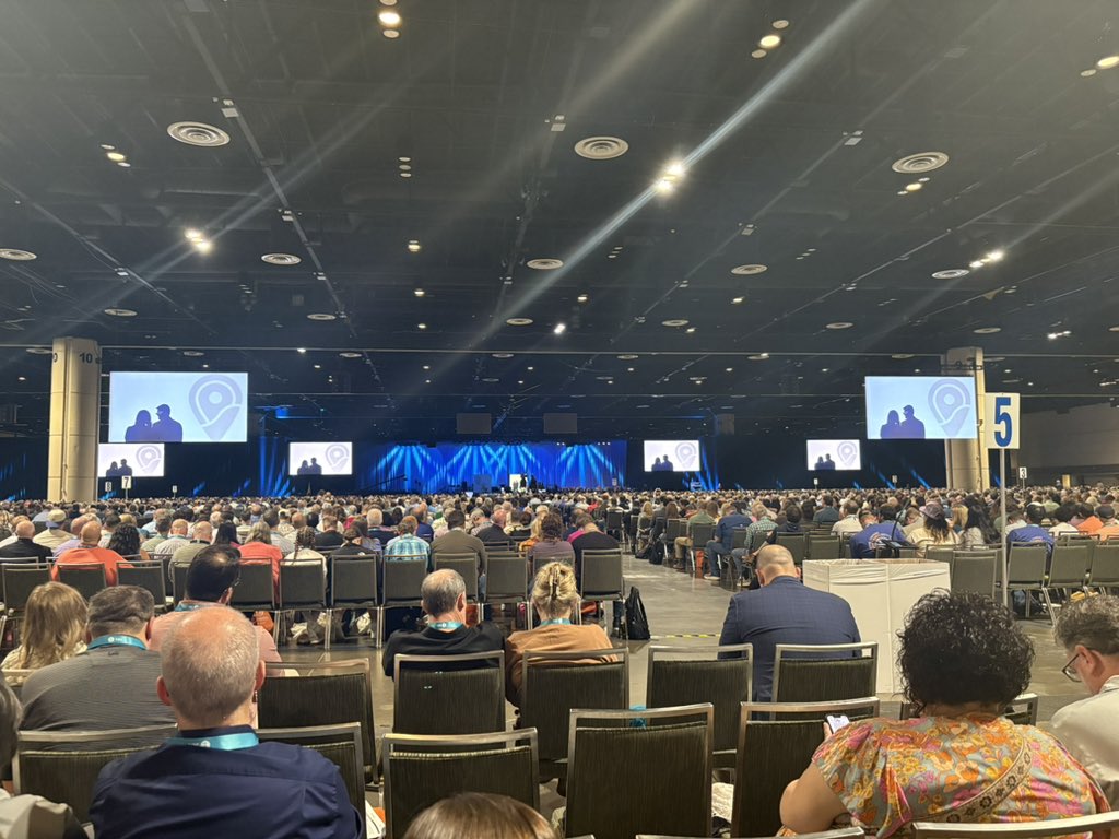 DavidClosson's tweet photo. A highlight of the Annual Meeting is the commissioning of new IMB missionaries. Grateful for these 63 Southern Baptists who are going into the mission field! #SBC26 https://t.co/oe5LcIGpKP