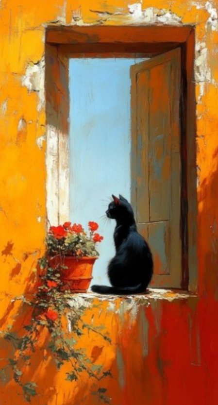 arkanl_neriman's tweet photo. 🪴🥀❤️

Beautiful Cat 
by Juan Brufal

❤️🐈‍⬛🌹 https://t.co/MwgBtrMJzc