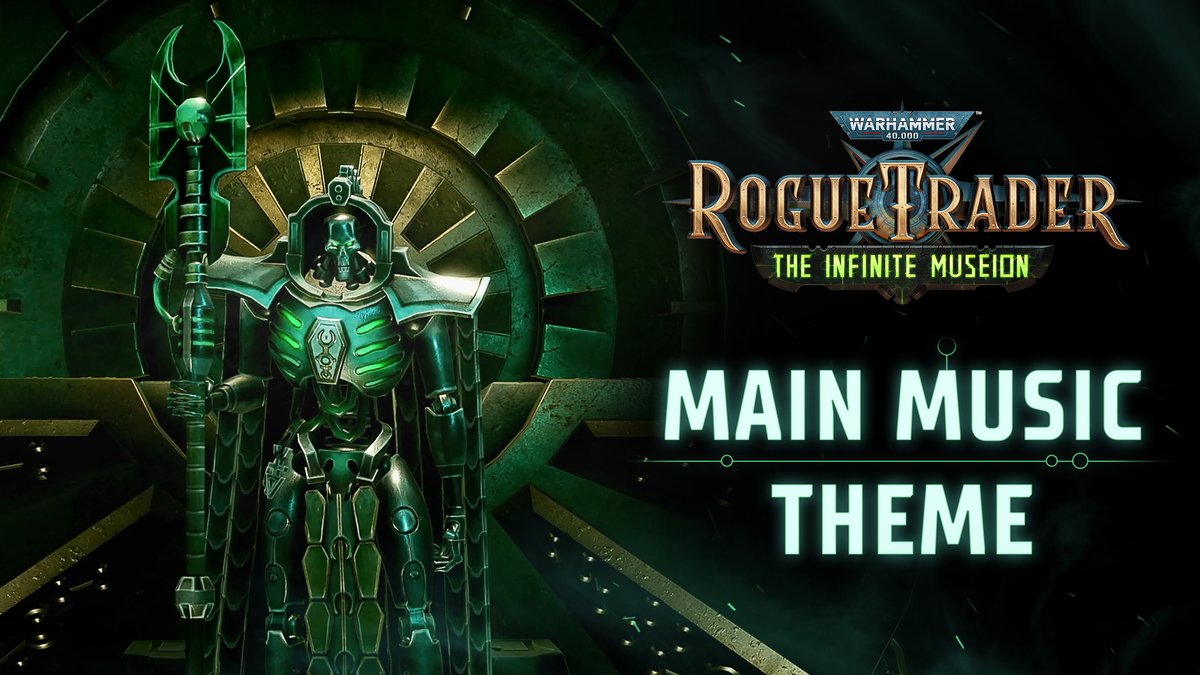 OwlcatGames's tweet photo. The whispers of ancient relics and the battlecries of long-forgotten battles call for you, Lord Captain. Are you... exceptional?
Listen to the main music theme from the Infinite Museion DLC for Warhammer 40,000: Rogue Trader composed by Pavel Lipski. Dive into the atmosphere of the legendary collection of Trazyn the Infinite!
https://t.co/B6xn6dSdzu