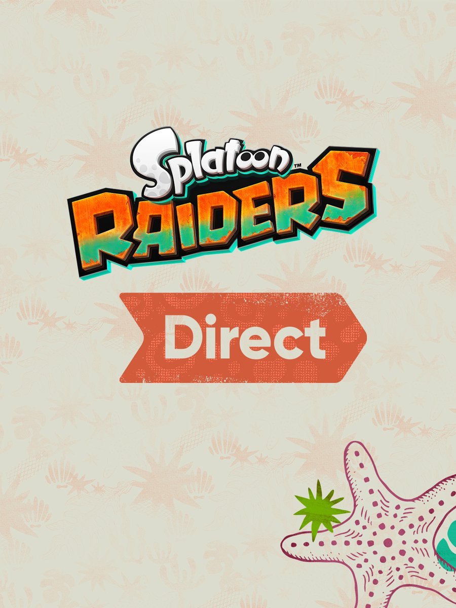 SplatoonLATAM's tweet photo. ¡Oído al parche, cazatesoros!

El 30 de junio se emitirá el #SplatoonRaiders Direct, en el que se compartirán más detalles sobre este título principalmente para un jugador que estará disponible próximamente. https://t.co/rT990ayeww