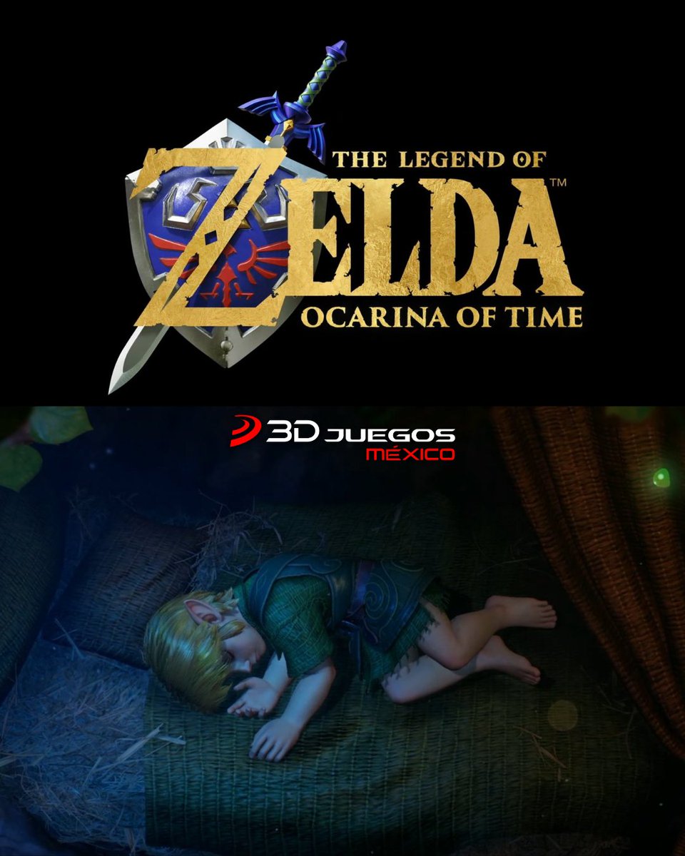 3DJuegosLATAM's tweet photo. ¡ES OFICIAAAAAL!

Se ACABA de anunciar el remake de 'The Legend of Zelda: Ocarina of Time' en el Nintendo Direct de HOY. https://t.co/0KJFyGgmMG