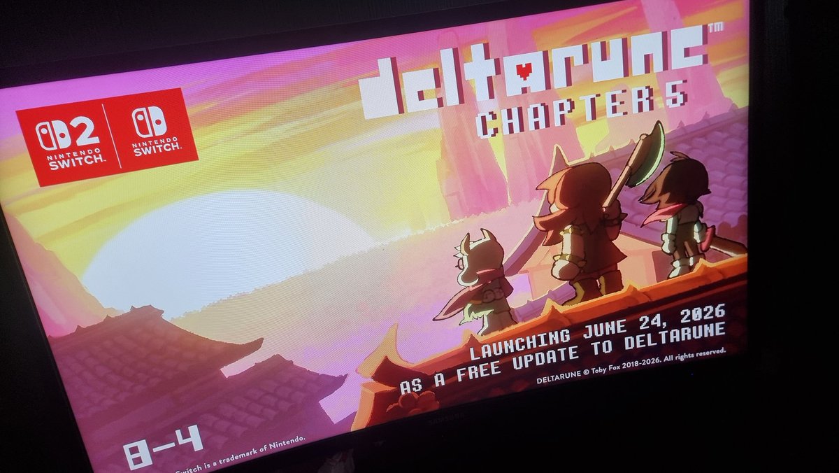 xRedd__'s tweet photo. AAAAAACK DELTARUNE EL 24 https://t.co/leehGBRjRu