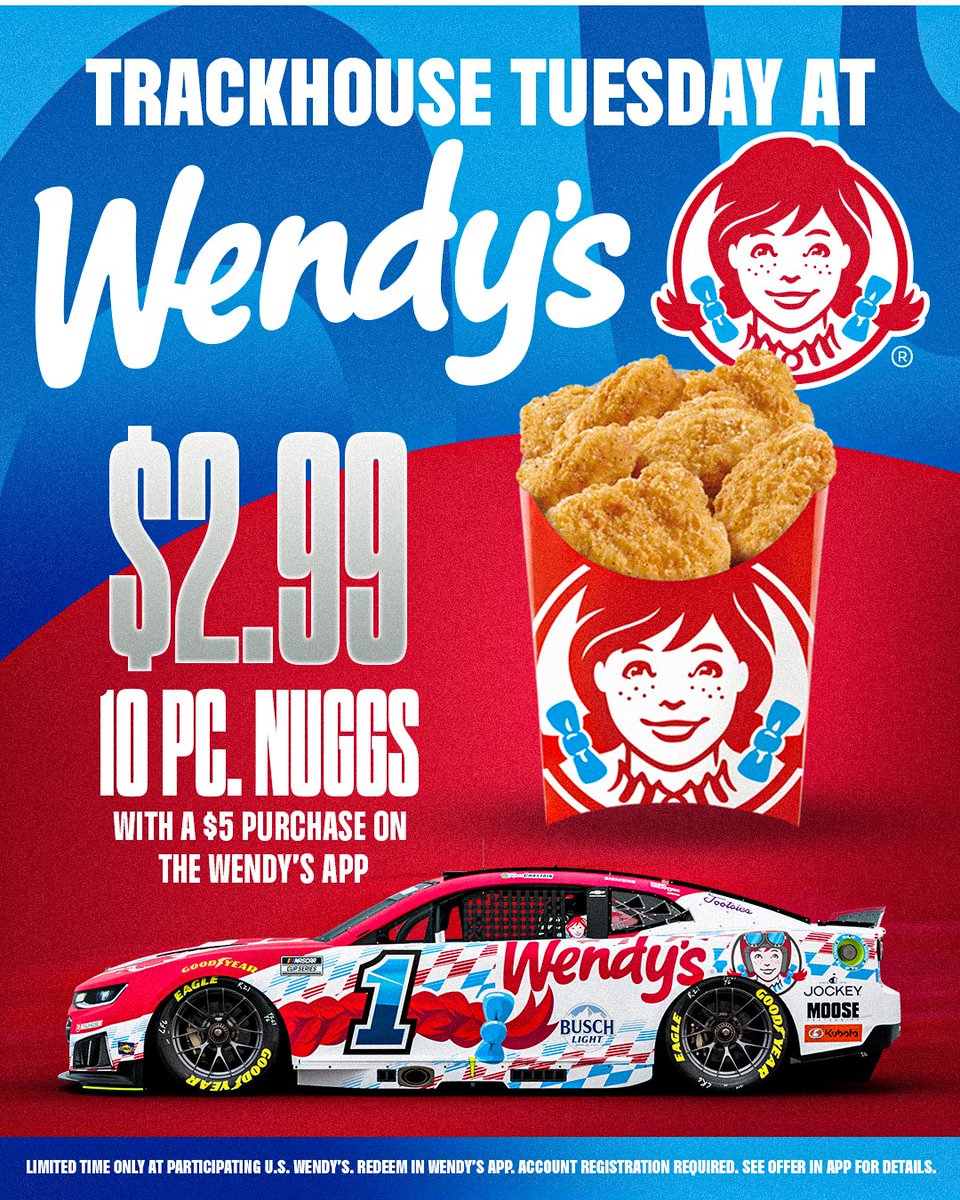 TeamTrackhouse's tweet photo. We heard you're hungry for @Wendys.

Order now: https://t.co/5nxLJTQRW7 https://t.co/J6yvCvk4z8