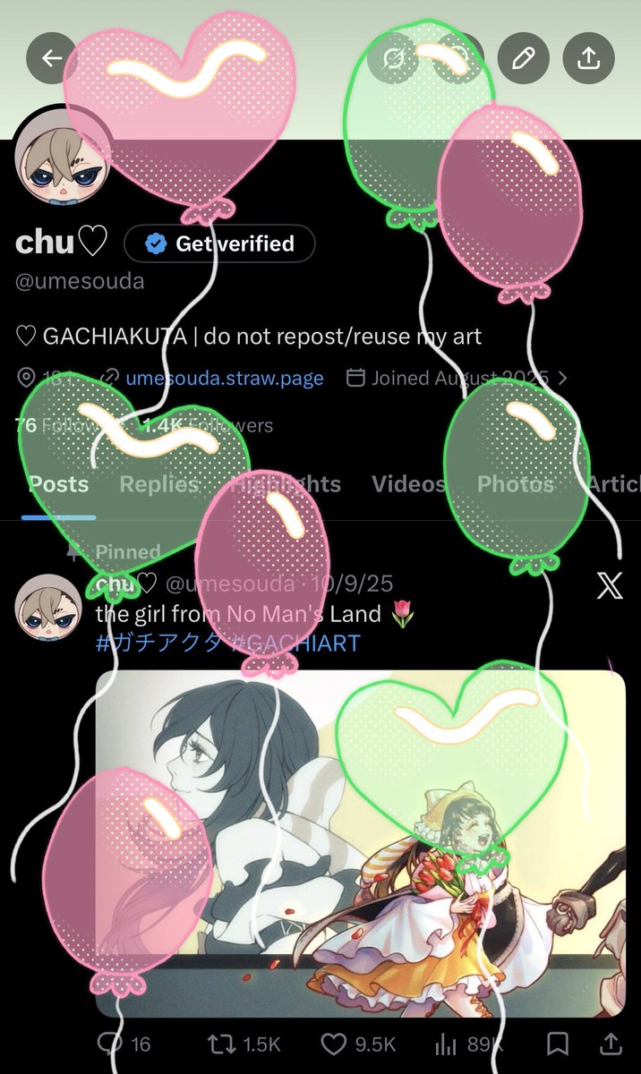 umesouda's tweet photo. 🥲🎈 https://t.co/nir0BIavwf