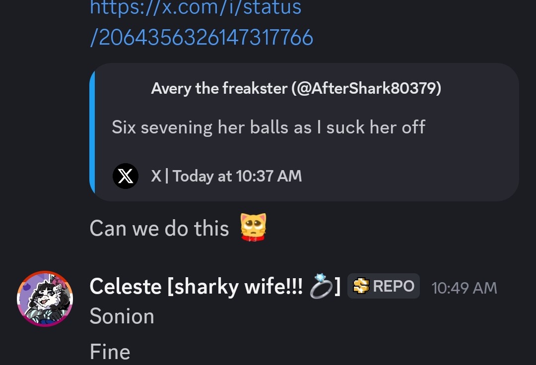 Avery the freakster (@AfterShark80379) / Posts / X