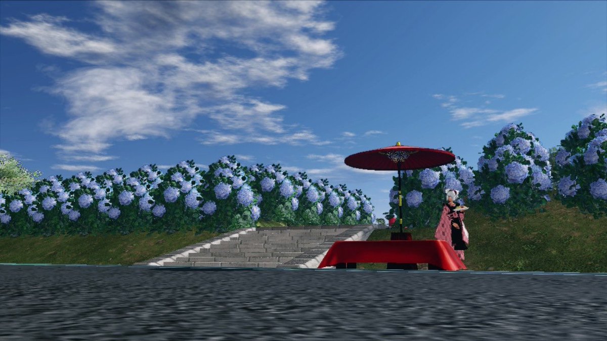 pso2najes's tweet photo. #クリエイティブスペース
現在シーズンエリアは期間限定梅雨のアジサイ仕様となっています、ぜひお越しください。
※時間は流れる仕様になっています 。

6月末まで公開予定
ship09
349775260971
観光推進区域 https://t.co/6UfERN7ZeM