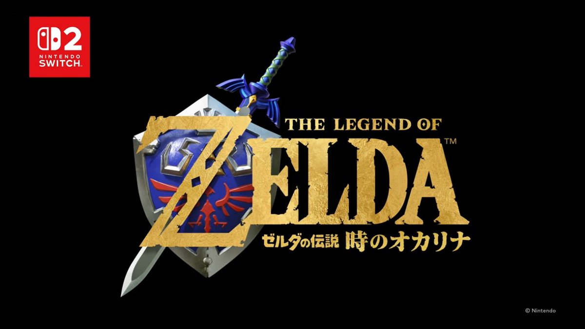 bk2128's tweet photo. The final reveal in today's Direct is Zelda: Ocarina of Time remake for Switch 2 https://t.co/1TrtS0AHJE