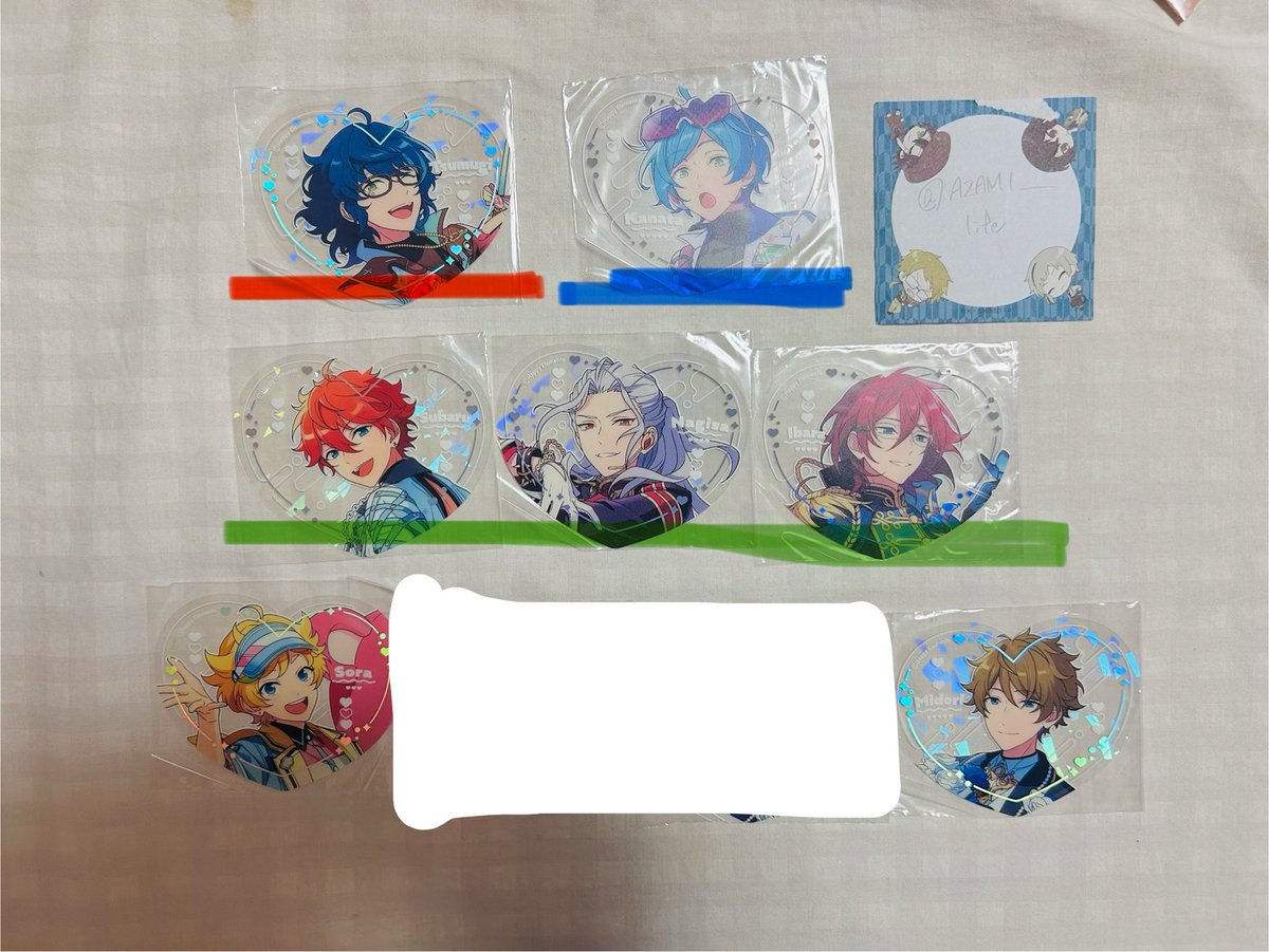 AZAMI__Life's tweet photo. 【交換】 あんさんぶるスターズ あんスタ ぴくりあコレクション

求: 一彩  画像2枚目
各1求

譲:つむぎ 奏汰 茨 凪砂 翠 宙

一彩含む場合のみ

郵送

お気軽にお声がけ下さい https://t.co/QYqi9BLPto