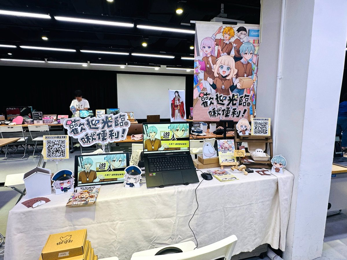 toribenri's tweet photo. 先日、イベントへの出展も無事に終了しました！

たくさんの方に『鳥便利へようこそ！』を遊んでいただき、温かい応援やご感想をいただけて、本当に嬉しかったです✨
遊びに来てくださった皆さま、ありがとうございました！🐦 https://t.co/vGcAi5rPlA