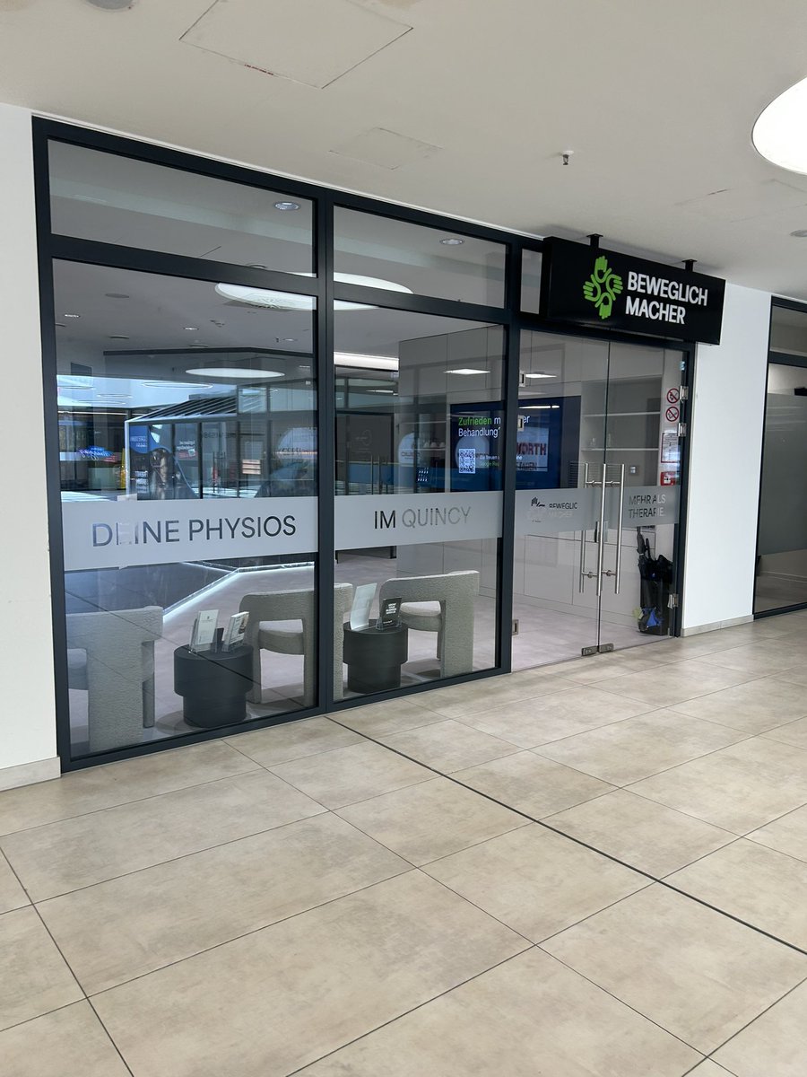 KerstenPeter2's tweet photo. A consistent approach for a #medical center on the first floor of the #Quincy Shopping Center in #Cologne: physiotherapy, eye‑laser services and a blood plasma center.These uses permanently replace retail vacancies and stabilize the asset with demand‑driven, non‑cyclical tenants. https://t.co/cFysjwwMfT