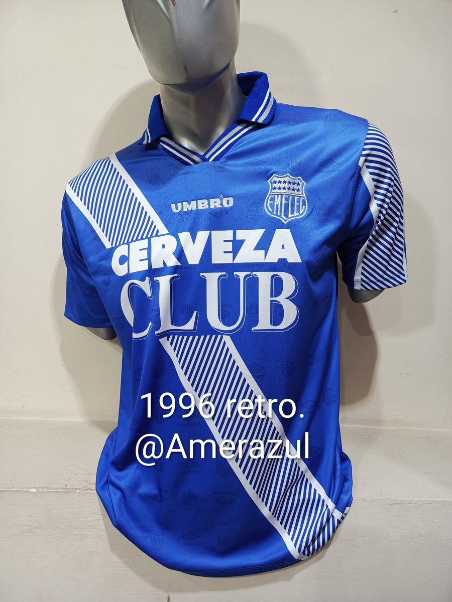 amerazul's tweet photo. #UnDiaComoHoy
09.06.1996
Campeonato nacional
Estadio modelo
@CSEmelec 5 ( Ariel Graziani 3, Ivo Ron y Alexander Sanchez )
LDUQ 0
Cc @ArielGraziani @ivoron101
Imagenes revista estadio.
Camiseta retro de venta tienda online Amerazul WhatsApp 0959279315 https://t.co/IwJdCdrgQJ