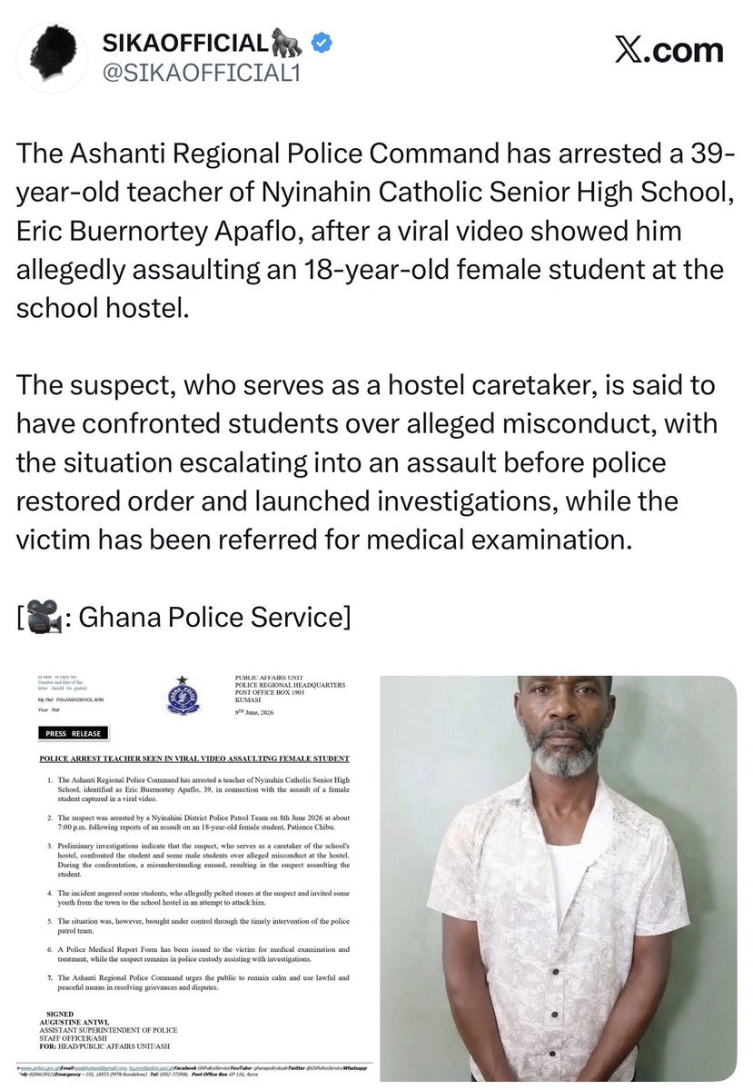 Kweku_Rob's tweet photo. @kofi_abrentsie @ihvtemadrid @mhiztascot @SIKAOFFICIAL1 Go and grant him bail 
Foolish boy https://t.co/q6w4KxS2tL